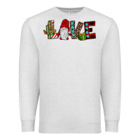 Oatmeal Heather love gnome Premium Sweatshirt - JahusDesignShop