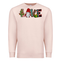 Pale Pink love gnome Premium Sweatshirt - JahusDesignShop