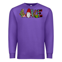 Purple love gnome Premium Sweatshirt - JahusDesignShop