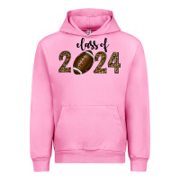 Fuchsia Pink class of 2024 american football Urban Hoodie - RanaPortraitStore