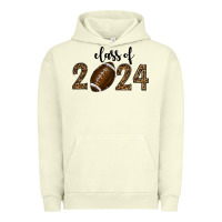 Pigment Pistachio class of 2024 american football Urban Hoodie - RanaPortraitStore
