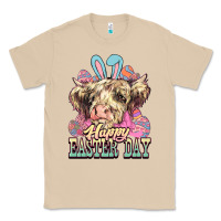 Mushroom Happy Easter Day cow Classic Tee - HowdyJamesFarm