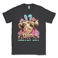 Smoke Happy Easter Day cow Classic Tee - HowdyJamesFarm