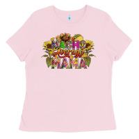 Bubblegum Pink Nacho average mama Ladies Tee - FaDigitalArtStudio
