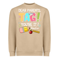 Mushroom dear parents tag youare it teacher Heavyweight Sweatshirt - JahusDesignShop
