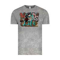 Cloud Rock Mom life skull Mother's Day Vintage Tee - FaDigitalArtStudio