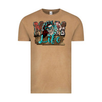 Mom Life Skull Mother's Day Vintage Tee | Teevron