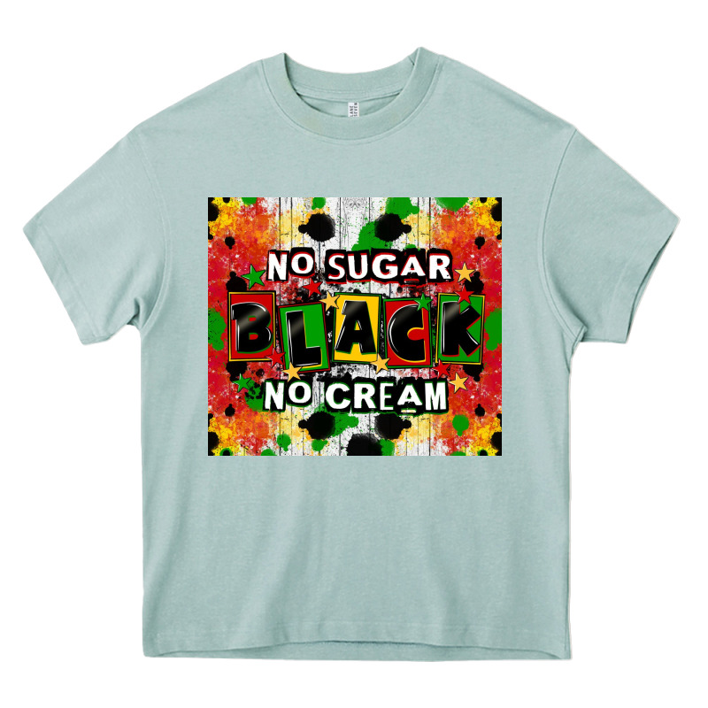 No Sugar No Cream Black Tumbler Heavy Core Tee by CowGirlArtShop | Teevron