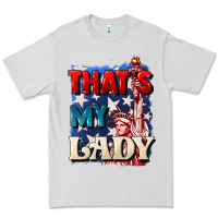 Dove Grey Thats my lady 4th of july Premium Tee - CowGirlArtShop