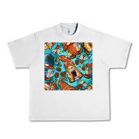 Lunar Rock coffee and barista gnomes with glitter seamless pattern bbs Urban Heavy Tee - BundleAndBundleShop