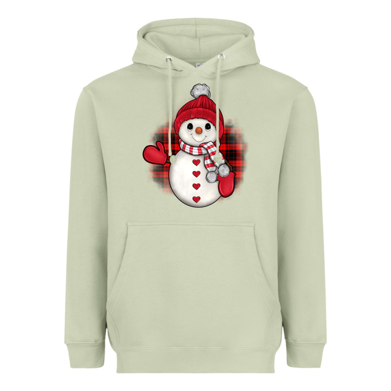 Snowman Christmas Heavyweight Hoodie by JahusDesignShop | Teevron