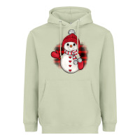 Matcha snowman christmas Heavyweight Hoodie - JahusDesignShop