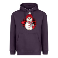 Plum snowman christmas Heavyweight Hoodie - JahusDesignShop
