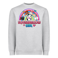 Heather Grey squishmallow girl Heavyweight Sweatshirt - JahusDesignShop