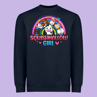 Squishmallow Girl Heavyweight Sweatshirt Designed By Jahusdesignshop