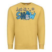 Antique Gold let it snow Premium Sweatshirt - JahusDesignShop