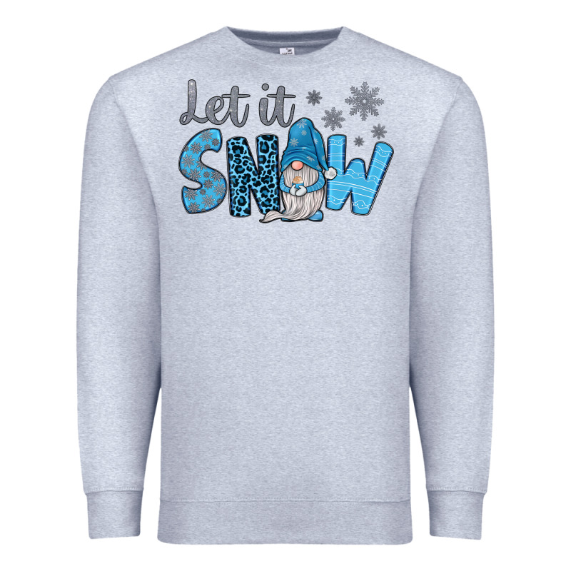 Let It Snow Premium Sweatshirt by JahusDesignShop | Teevron