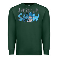 Sports Green let it snow Premium Sweatshirt - JahusDesignShop
