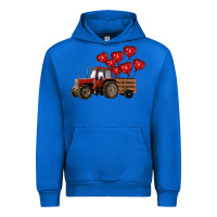 Cobalt farm tractor Urban Hoodie - RanaPortraitStore