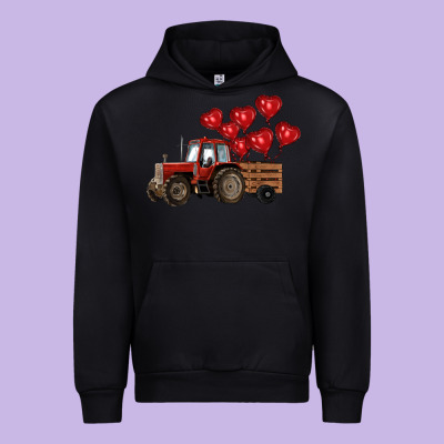 Farm Tractor Urban Hoodie Designed By Ranaportraitstore