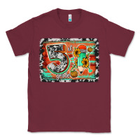 Burgundy western back to school 5th grade 2 Classic Tee - Jasminsmagicworld