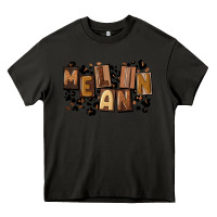 Asphalt melanin with leopard Heavy Core Tee - CowGirlArtShop