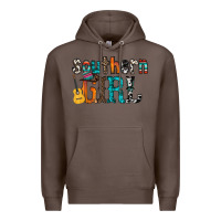Coffee southern girl Premium Hoodie - RacoonDesign