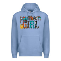 Colony Blue southern girl Premium Hoodie - RacoonDesign