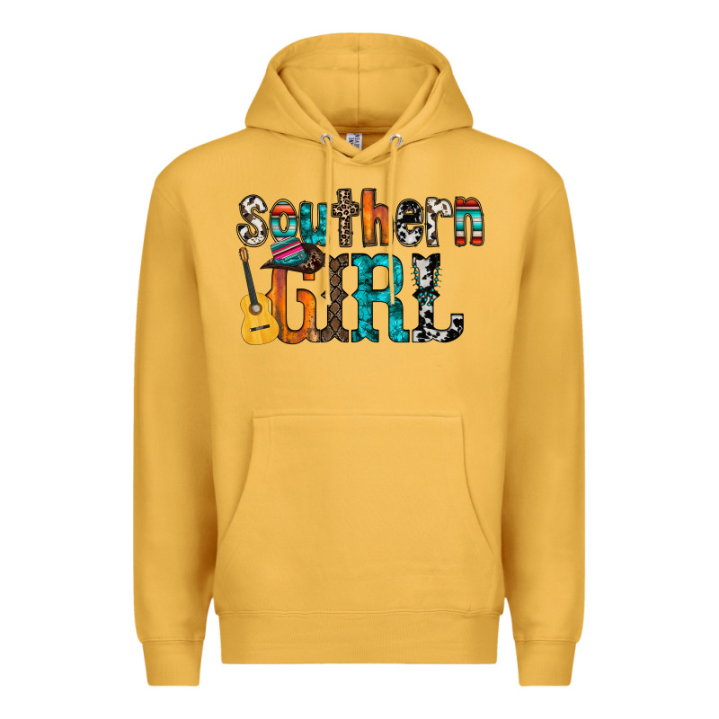 Southern Girl Premium Hoodie by RacoonDesign | Teevron