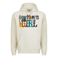 Oatmeal Heather southern girl Premium Hoodie - RacoonDesign