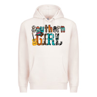 Pale Pink southern girl Premium Hoodie - RacoonDesign