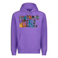 Purple southern girl Premium Hoodie - RacoonDesign