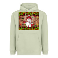 Matcha snowman Christmas Heavyweight Hoodie - JahusDesignShop