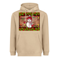 Mushroom snowman Christmas Heavyweight Hoodie - JahusDesignShop