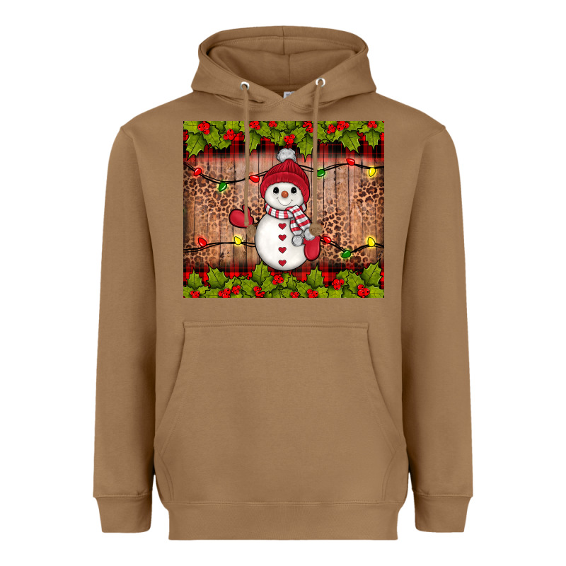 Snowman Christmas Heavyweight Hoodie by JahusDesignShop | Teevron