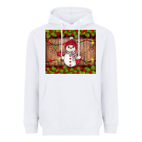 White snowman Christmas Heavyweight Hoodie - JahusDesignShop