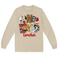 Mushroom One Loved Teacher Long Sleeve Tee - FaDigitalArtStudio