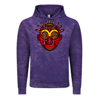 Cloud Purple african masks 2 Vintage Hoodie - BundleAndBundleShop