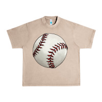 French Oak baseball ball Urban Heavy Tee - FaDigitalArtStudio