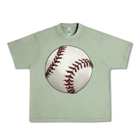 Oil Green baseball ball Urban Heavy Tee - FaDigitalArtStudio