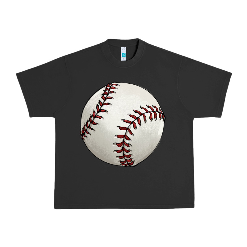 Baseball Ball Urban Heavy Tee by FaDigitalArtStudio | Teevron