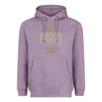 Lavender Really Cool Pappy Heavyweight Hoodie - artisFamous