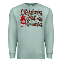 Seafoam christmas with my gnomies Premium Sweatshirt - JahusDesignShop