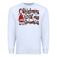 White christmas with my gnomies Premium Sweatshirt - JahusDesignShop