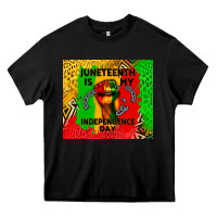 Black juneteenth is my independence day Heavy Core Tee - CowGirlArtShop