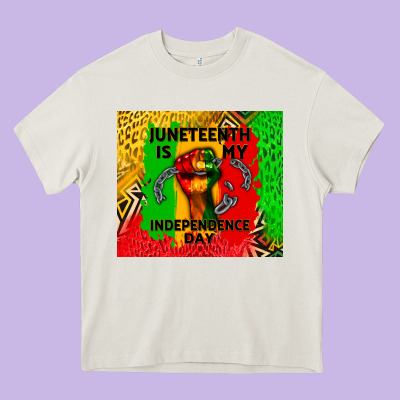 Juneteenth Is My Independence Day Heavy Core Tee Designed By Cowgirlartshop