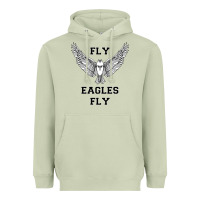 Matcha fly eagles fly philadelphia Heavyweight Hoodie - artisFamous