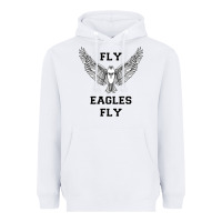 White fly eagles fly philadelphia Heavyweight Hoodie - artisFamous