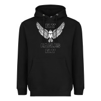 Black fly eagles fly philadelphia Heavyweight Hoodie - artisFamous
