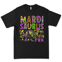 Black Mardi Saurus Rex Premium Tee - HowdyJamesFarm
